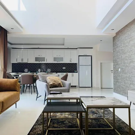 Вилла With Private Pool 5 Star In Alanya Каргычак